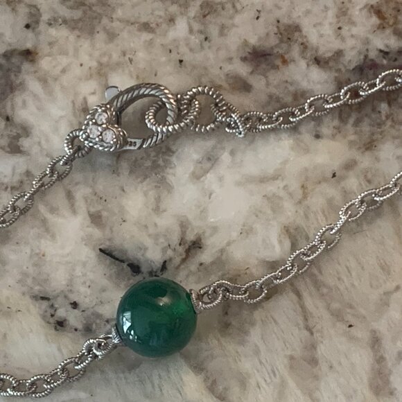 Judith Ripka Green Goddess 36" Necklace - Picture 8 of 13